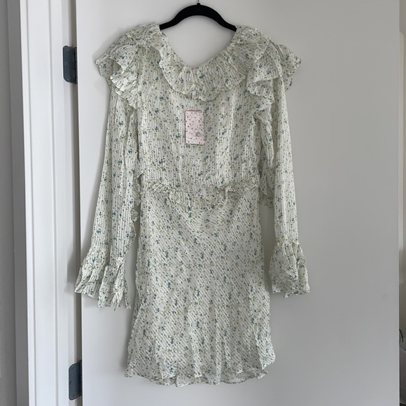 NWT - Free People Sweetest Thing Mini Dress in Ivory - Picture 8 of 9